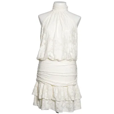 Halterneckklänning (Beige) från Miss Selfridge Elastan, Polyester