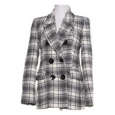 Erwt jas (Wit, Meerkleurig) van Zara Katoen, Polyester, Polyamide