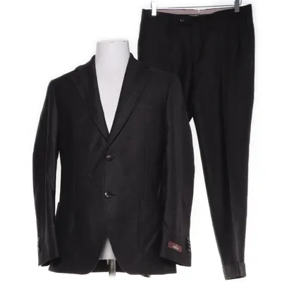 Suit (Brown) from Morris Wool, Viscose