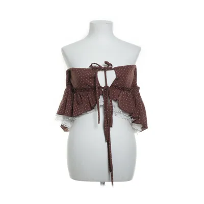 Halternecktopp (Brun) från Set Studio