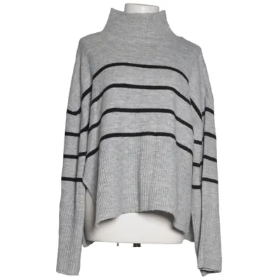 Turtleneck (Grå, Sort) fra Gina Tricot Akryl, Genanvendt polyester, Uld