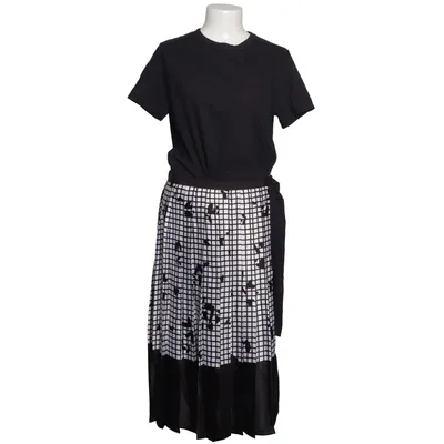 Jurk (Zwart, Wit) van Sacai Katoen