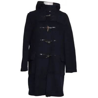 Dufflecoat (Blå) fra Gloverall Polyamid, Polyester, Uld