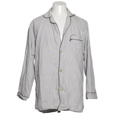 Pyjamasskjorta (Vit, Blå) från Lexington Bomull