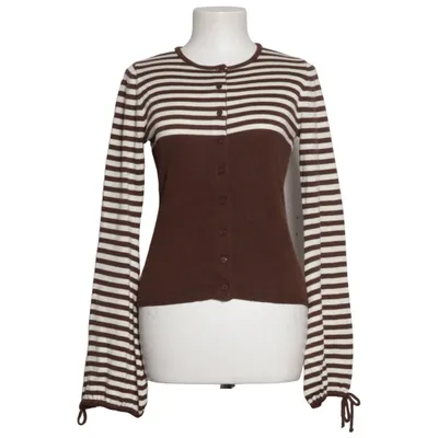 Kofta (Brun, Vit) från With Jéan Merinoull, Metallfiber, Polyamid