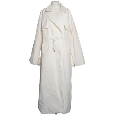 Trench-coat (Blanc) de NA-KD Polyamide, Polyester