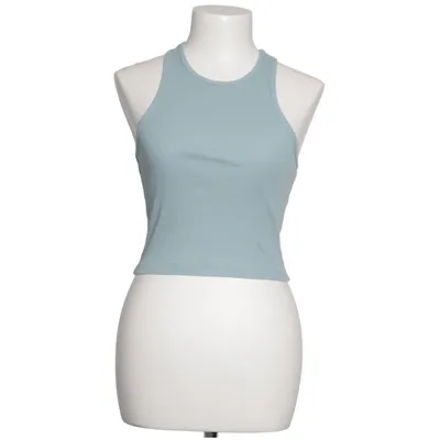 Crop top (Blå) från 7 Days Active Elastan, Ekologisk bomull