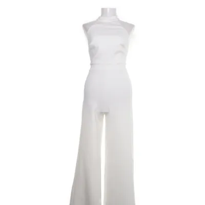 Buksedragt (Hvid) fra Sanne Alexandra Elastan, Polyester
