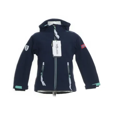 Outdoorjakke (Trollfjord Jacket) fra Trollkids Elastan, Polyester