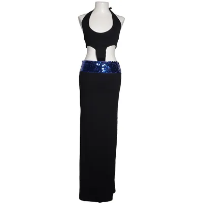 Halterneck dress (Black, Blue) from Outcast