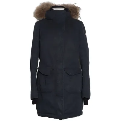 Parka (Blue) from Rossignol Cotton, Down, Feather, Fur, Polyamide, Polyester, Polyurethane