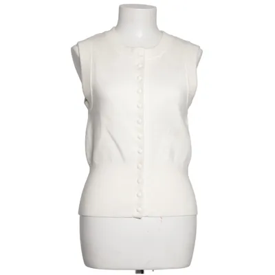 Väst (Vit) från Bik Bok Återvunnen polyester, Viskos
