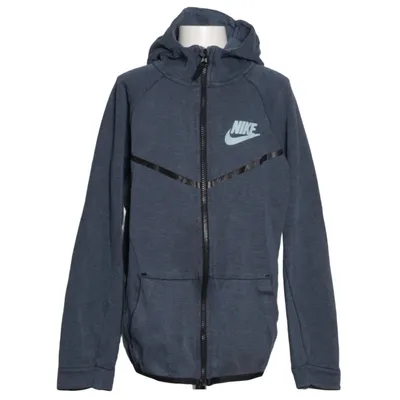Hættetrøje (Blå) fra Nike Bomuld, Polyester