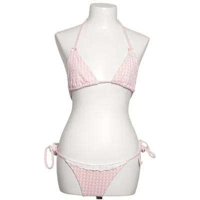 Bikini (Pink, Hvid) fra Blackbough Elastan, Polyamid, Polyester