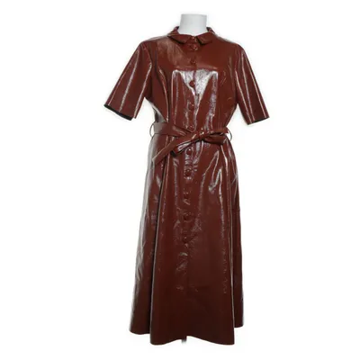 Skjortklänning (Brun) från ASOS Polyester, Polyuretan