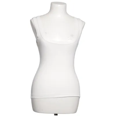 Linne (Vit) från H&M Bomull, Elastan