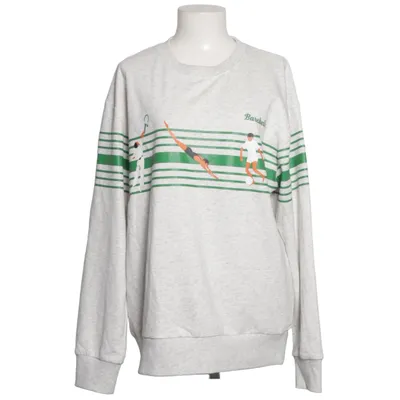 Collegetröja (Grå, Grön) från Barebells Bomull, Polyester