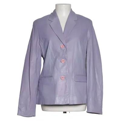 Leren blazer (Lila) van Interteam Leer