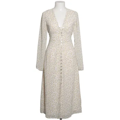 Klänning (Vit, Gul, Flerfärgad) från Adoore Elastan, Polyester