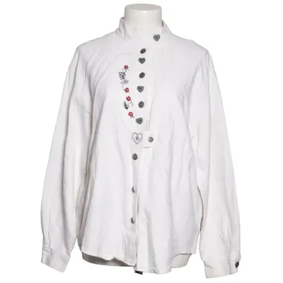 Bluse (Hvid) fra Petressa Bomuld, Linned
