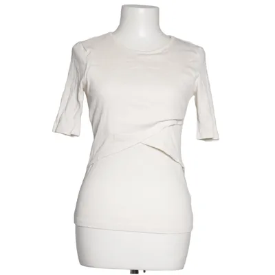 Amningsblus (Vit) från H&M Mama Bomull, Elastan