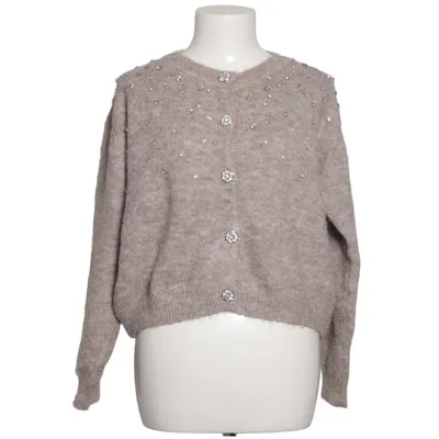 Strickjacke (Beige) von Chica London Elasthan, Polyamid, Polyester, Wolle
