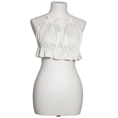 Halternecktopp (Vit) från Gina Tricot