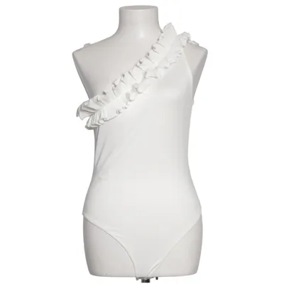Body (Hvid) fra H&M Elastan, Polyester
