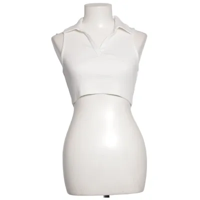 Crop top (Cropped Collar Top) från NLY Trend Bomull, Elastan, Polyester