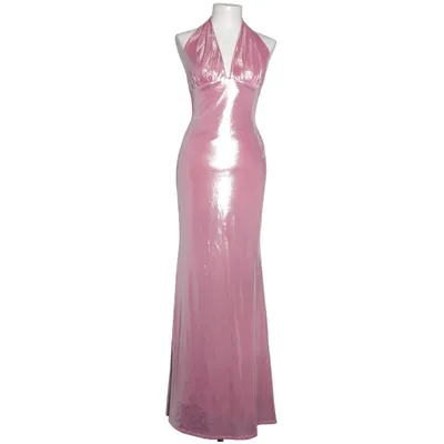 Långklänning (Rosa) från Clo-La Elastan, Polyester