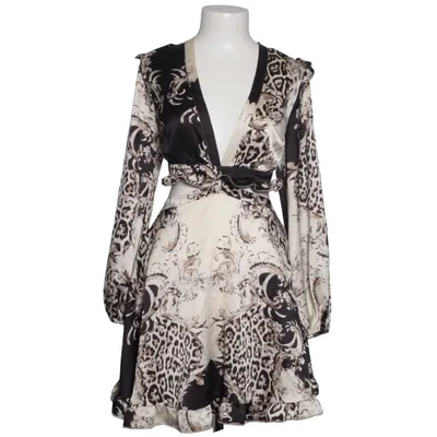 Omlottklänning (Svart, Vit, Beige) från Glamaker Polyester