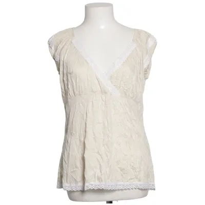 Topp (Beige, Vit) från Puzzle Polyester