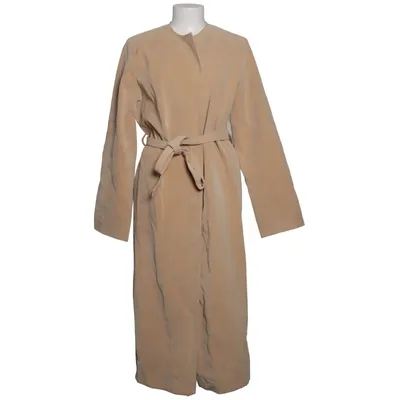 Jas (Regular Faux Suede Belt Coat) van NA-KD Katoen, Polyester, Viscose
