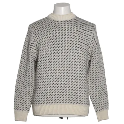 Sweater (Hvid, Sort) fra Vailent Akryl, Genanvendt polyester, Uld