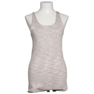 Sports tank top (Gray, White) from Outdoor Voices Elastane, Polyester