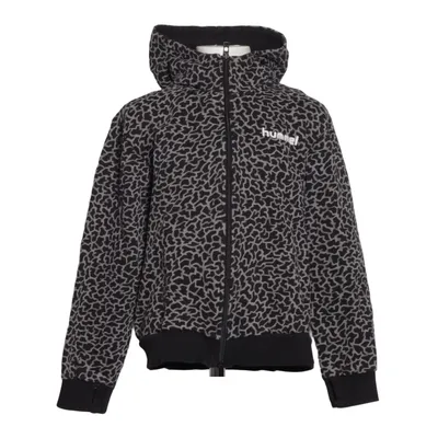 Hoodie (Black, White) from Hummel Cotton, Polyester