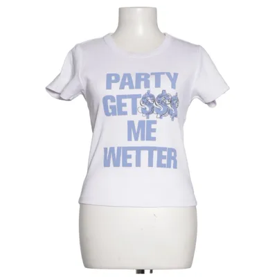 T-shirt (Vit, Blå) från Partynextdoor Bomull