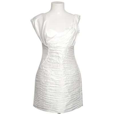 Cocktailklänning (Vit) från Meshki Bomull, Elastan, Polyester