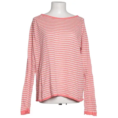 Långärmad t-shirt (Rosa, Vit) från Basic Apparel Ekologisk bomull