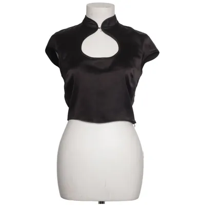 Topp (Svart) från Topshop Elastan, Polyester