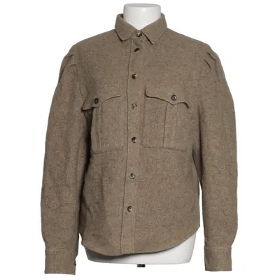 Oberhemd (Grün) von Isabel Marant Baumwolle, Polyamid, Polyester, Wolle