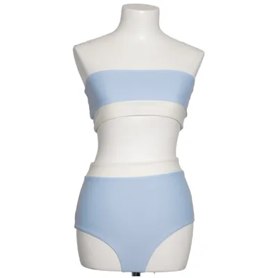 Bikini (Blå, Hvid, Brun) fra Scampi Elastan, Genanvendt polyester