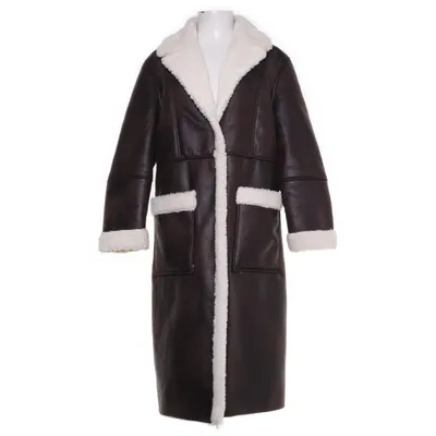 Vinterfrakke (Brun) fra French Connection Kunstpels, Polyester