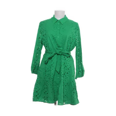 Shirt dress (Green) from Zara Cotton
