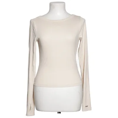 Långärmad t-shirt (Beige) från Aim'n Bomull, Elastan