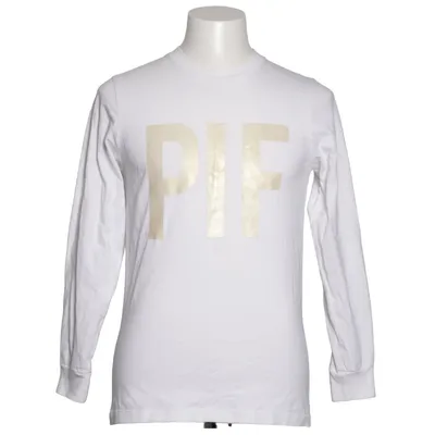 Langærmet t-shirt (Hvid) fra Hood by Air Bomuld