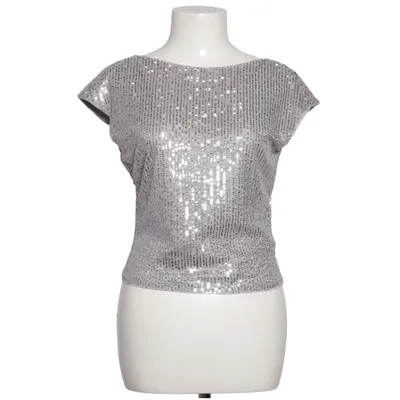 Top (Sølv) fra Shein Polyamid, Polyester
