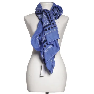 Sjal (Blå, Svart, Vit) från By Malene Birger