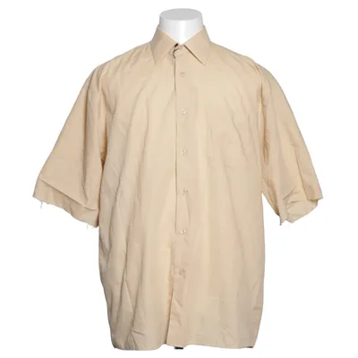 Kortärmad skjorta (Beige) från Pm Bomull, Polyester