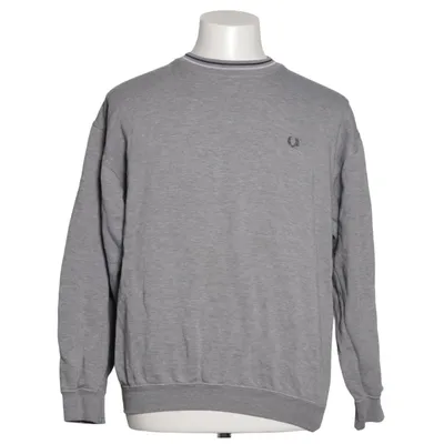Collegetröja (Grå) från Fred Perry Bomull, Polyester
